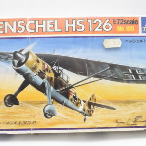Modellini aerei model kit montaggi HENSCHEL HS 126 italeri scala 1:72 modellismo