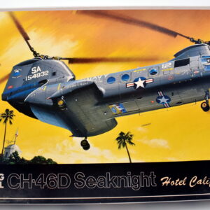 Modellino elicottero model kit montaggio BOEING VERTOL CH-46D SEAKNIGHT fujimi scala 1:72 modellismo