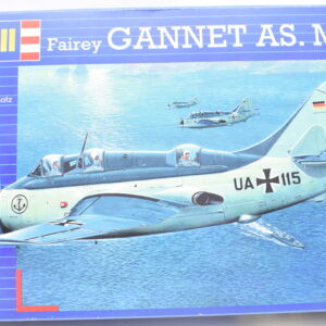 Modellino model kit montaggio aerei FAIREY GANNET AS. MK 1 scala 1:72 modellismo