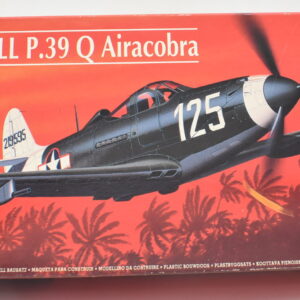 Modellino aereo model kit montaggi BELL P.39 Q AIRACOBRA heller scala 1:72 modellismo