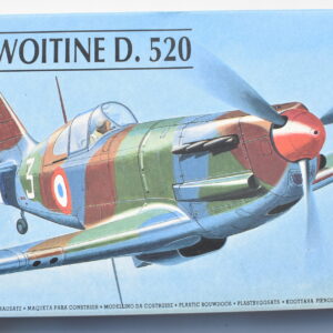 Modellino aereo model kit montaggi DEWOITINE D.520 heller scala 1:72 modellismo