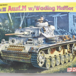 Modellino model kit montaggio carri armati tank AUSF.M W/WADING MUFFLER dragon scala 1:35 modellismo