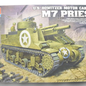 Modellino model kit montaggio carri armati tank U.S. HOWITZER MOTOR M7 PRIEST academy scala 1:35 modellismo