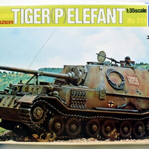 Modellino model kit montaggio carri armati tank TIGER P ELEFANT italeri scala 1:35 modellismo