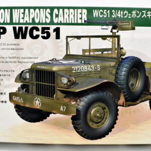 Modellino model kit montaggio carri armati tank U.S. 3/4 TON WEAPONS CARRIER afv club scala 1:35 modellismo