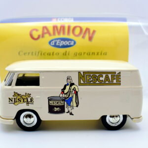 Modellino Camion scala 1:50 volkswagen transporter van nescafe diecast modellismo da collezione