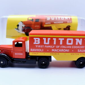 Modellino Camion scala 1:43 ford 3 ton articulated truck buitoni diecast modellismo da collezione