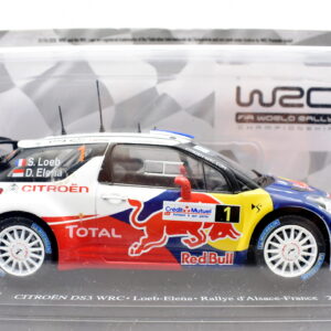Modellino auto WRC scala 1:24 citroen DS3 modellismo diecast