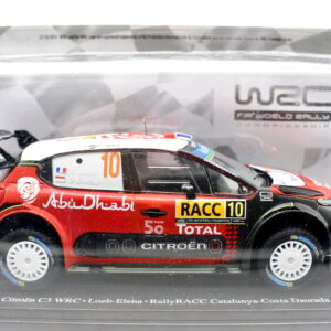 Modellino auto WRC scala 1:24 citroen C3 modellismo diecast
