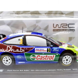 Modellino auto WRC scala 1:24 ford focus RS modellismo diecast