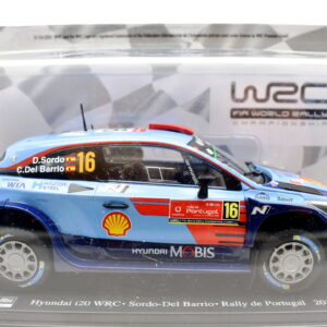 Modellino auto rally WRC 1:24 hyundai i20 modellismo statico diecast collezione
