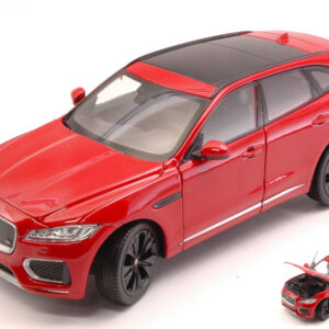 Modellino auto scala 1:24 JAGUAR F-PACE X761 2016 RED diecast modellismo statico