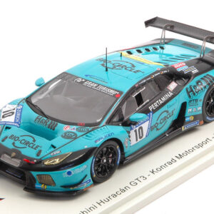 Modellino auto scala 1:43 Spark Model  LAMBORGHINI HURACAN GT3 N.10 24 H NURBURGRING  DI MARTINO-BRUCK-KONR modellismo