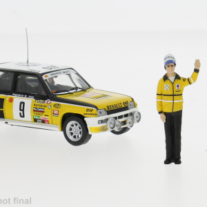 Modellino auto scala 1:43 Ixo RENAULT 5 TURBO RALLY MONTE CARLO 1981 modellismo