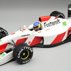 Modellino auto formula 1 F1 scala 1:18 Tecnomodel FOOTWORK FA13 SPAIN GP 1992 ALBORETO modellismo