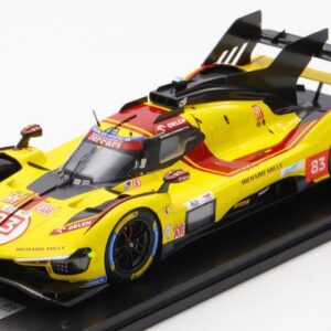 Modellino auto scala 1:18 Looksmart  FERRARI 499P N.83 WINN.LE MANS 2025 KUBICA-YE-HANSON racing modellismo