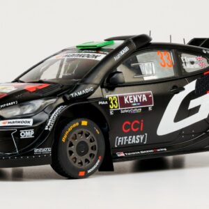 Modellino auto scala 1:18 Ixo TOYOTA GR YARIS RALLY SAFARI KENYA 2025 modellismo