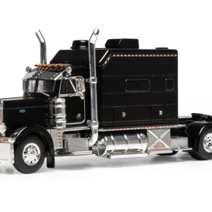 Modellino camion scala 1:64 Ixo PETERBILT 379 CUSTOM 2002 BLACK modellismo