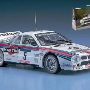 Modellino auto kit di montaggio model kit Hasegawa LANCIA 037 RALLY N.5 WINNER TOUR D.CORSE 1984 M.ALEN-I.KIVIMAKI KIT 1:24 modellismo