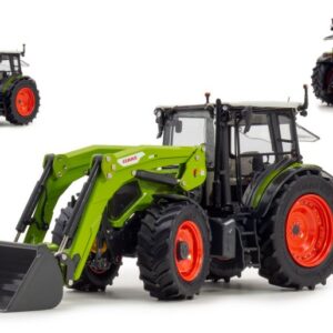 Modellino Ros TRATTORE CLAAS AXOS 3.95 WFRONT. FL 100 1:32 diecast modellismo