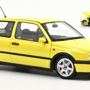 Modellino auto scala 1:18 Norev VW GOLF GTI 1994 YELLOW diecast modellismo statico