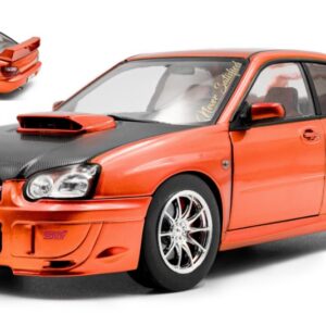 Modellino auto scala 1:18 SUBARU IMPREZA WRX STI 2003 diecast modellismo statico