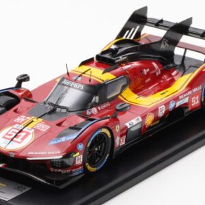 Modellino auto scala 1:18 Looksmart  FERRARI 499P N.51 3rd LE MANS 2025 PIER GUIDI-CALADO-GIOVINAZZI racing modellismo