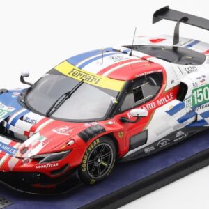Modellino auto scala 1:18 Looksmart  FERRARI 296 LMGT3 N.150 LE MANS 2025 TOLEDO-WADOUX-AGOSTINI racing modellismo