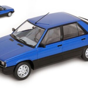 Modellino auto scala 1:18 RENAULT 11 GTL 1985 BLUE diecast modellismo statico