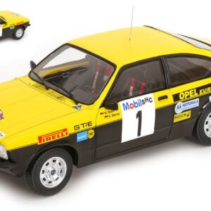 Modellino auto rally scala 1:18 OPEL KADETT C COUPE GTE modellismo collezione
