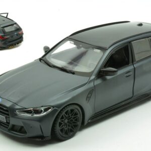 Modellino auto scala 1:24 Burago BMW M3 TOURING 2023 diecast modellismo statico