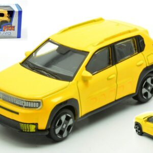 Modellino auto scala 1:43 Burago FIAT PANDA EV 2024 diecast modellismo statico