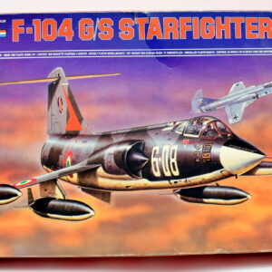 Modellini aerei militari model kit montaggio F-104 G/S STARFIGHTER esci scala 1:72 modellismo