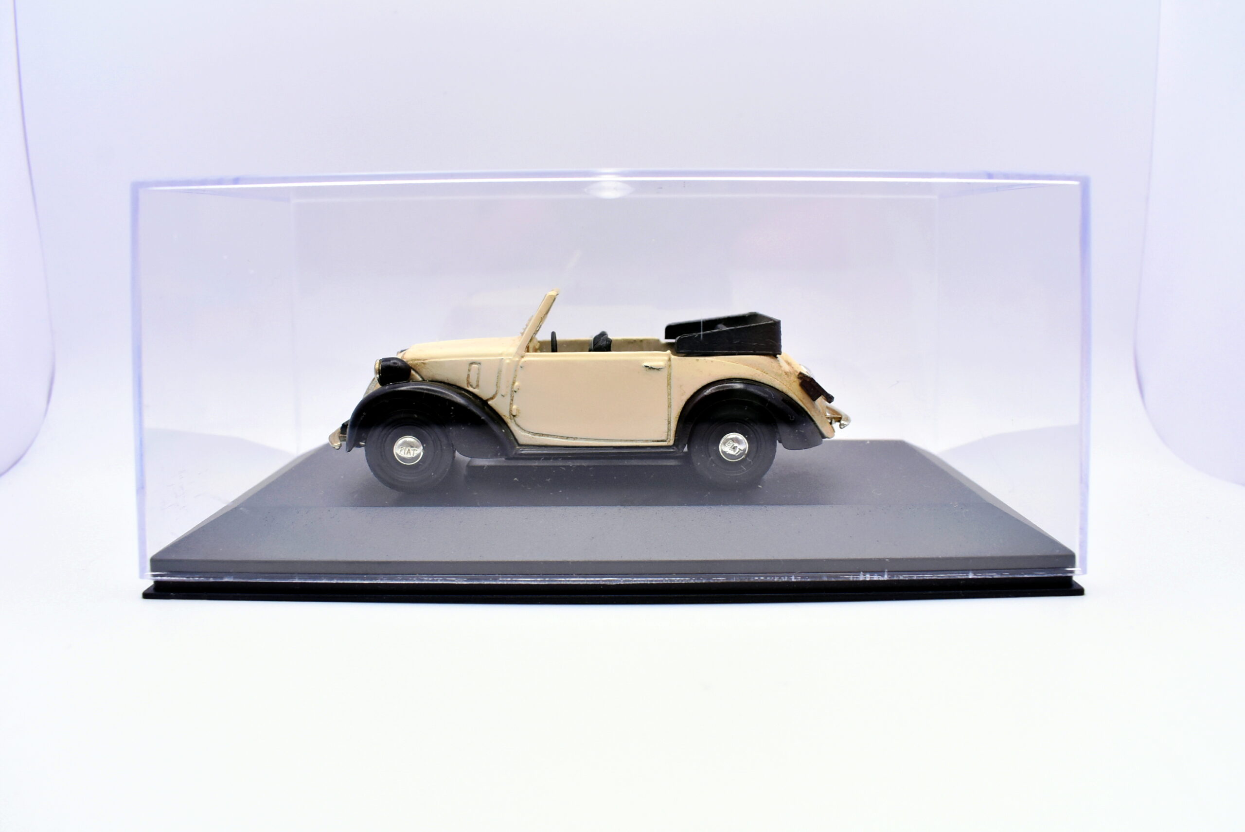 Modellino auto scala 1:43 fiat 508 C 1100 cabriolet Brumm diecast modellismo statico - immagine 3