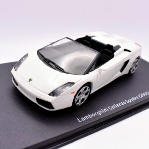 Modellino auto racing scala 1:43 lamborghini gallardo spyder diecast modellismo statico