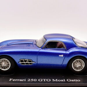 Modellino auto scala 1:43 ferrari 250 GTO moal gatto auto cult modellismo statico