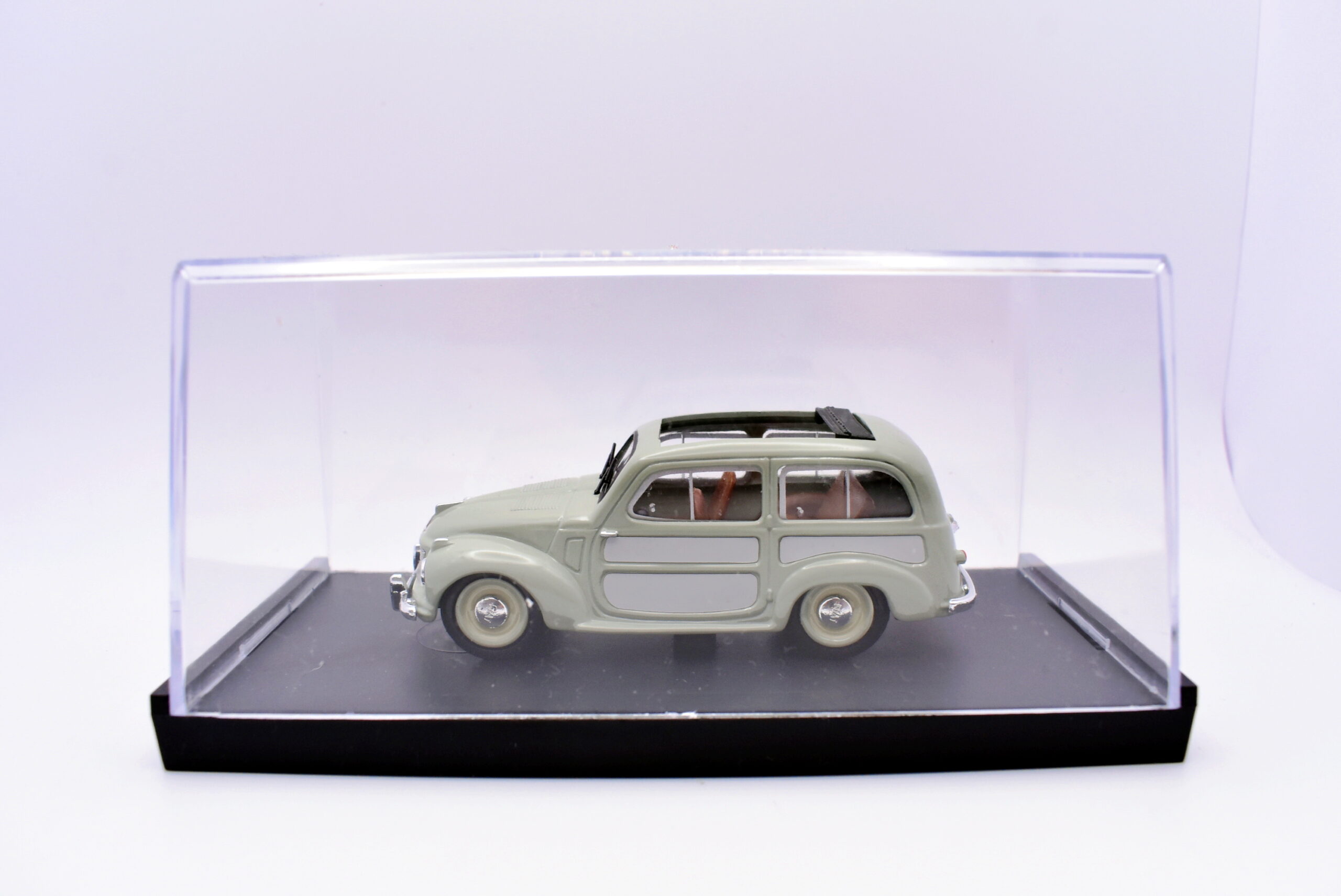 Modellino auto scala 1:43 fiat 500 belvedere diecast modellismo collezione brumm - immagine 2