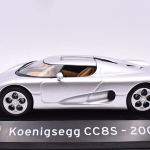 Modellino auto scala 1:43 koenigsegg CC8S diecast modellismo statico