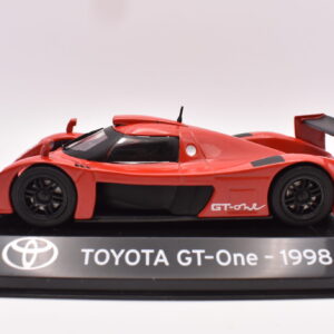 Modellino auto scala 1:43 toyota GT-one diecast modellismo statico
