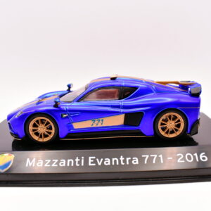 Modellino auto scala 1:43 mazzanti evantra 771 diecast modellismo statico