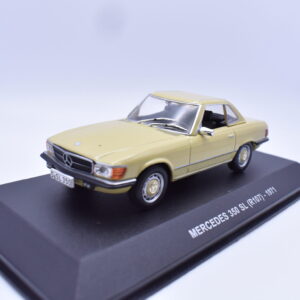 Modellino auto scala 1:43 mercedes 350 SL R107 Solido diecast modellismo da collezione