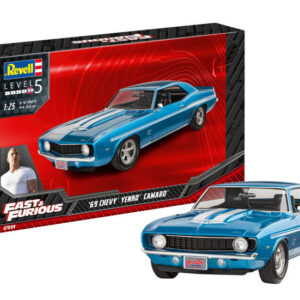Modellino auto model kit di montaggio FAST & FURIOUS CHEVY YENKO CAMARO 1:25 modellismo