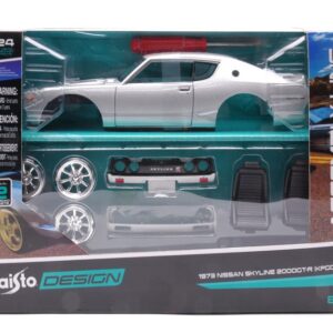 Modellino auto kit di montaggio model kit NISSAN SKYLINE 2000 GT 1:24 modellismo