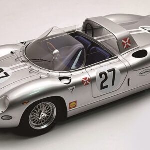 Modellino auto scala 1:18 Tecnomodel FERRARI 330P DNF SEBRING 1965 KOLB-FULP modellismo