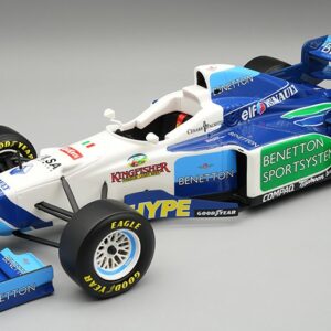 Modellino auto formula 1 F1 scala 1:18 Tecnomodel BENETTON B196 MONACO GP 1996 BERGER modellismo