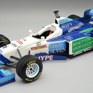 Modellino auto formula 1 F1 scala 1:18 Tecnomodel BENETTON B196 SPAIN GP 1996 BERGER modellismo