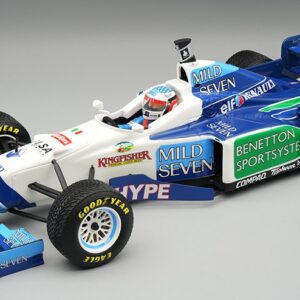 Modellino auto formula 1 F1 scala 1:18 Tecnomodel BENETTON B196 BRAZILIAN GP 1996 ALESI modellismo