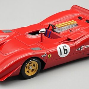 Modellino auto scala 1:43 Tecnomodel  FERRARI 612P CAN-AM N.16 3rd WATKINS 1969 C.AMON modellismo