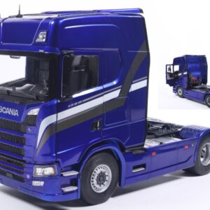 Modellino camion scala 1:24 SCANIA 580S HIGHLINE BLUE 2023 truck lorry modellismo statico