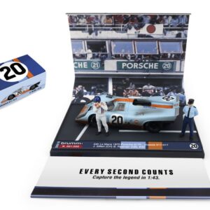 Modellino auto scala 1:43 Brumm PORSCHE 917K LE MANS 1970 SIFFERT-REDMAN ED.LIM.PCS 200 modellismo